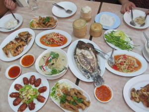 lunch in Ubon